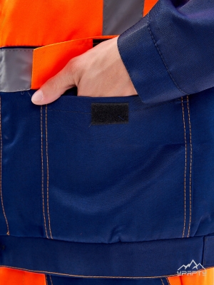 Костюм мужской "Дорожник-К" (куртка, брюки)