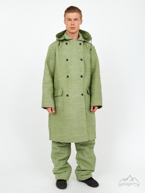 Плащ брезентовый двухбортный ОП (460 - 480 г/м2)