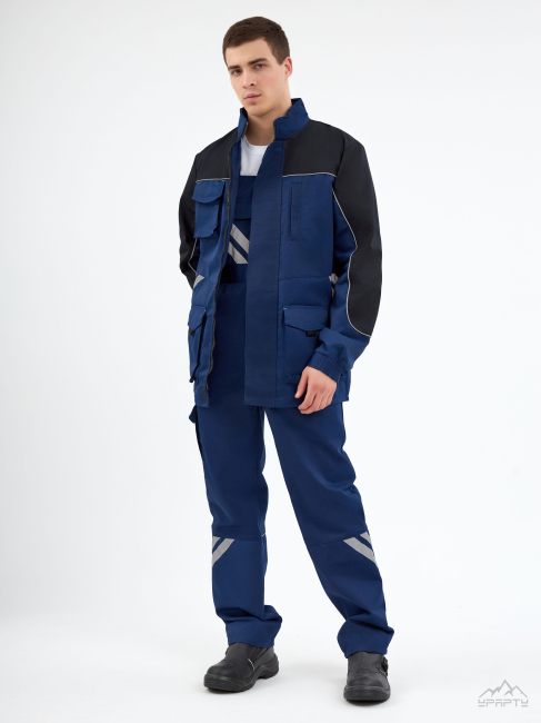 Костюм мужской летний "Фотон" (куртка, полукомбинезон)